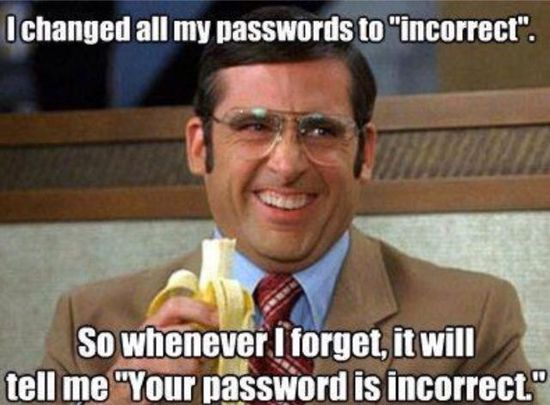 When your password hint becomes the ultimate life hack. #PasswordHumor #TechLife