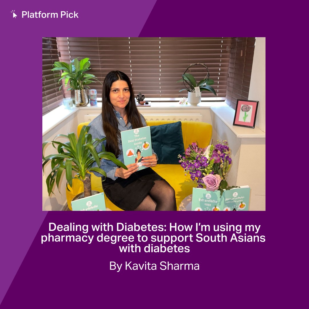 ⭐ PLATFORM PICK OF THE WEEK ⭐ After studying Pharmacy at @AstonUniversity and working in diverse industry positions, Kavita realised the critical role of education in empowering individuals to manage diabetes effectively 👇lnkd.in/eQdVyRqJ