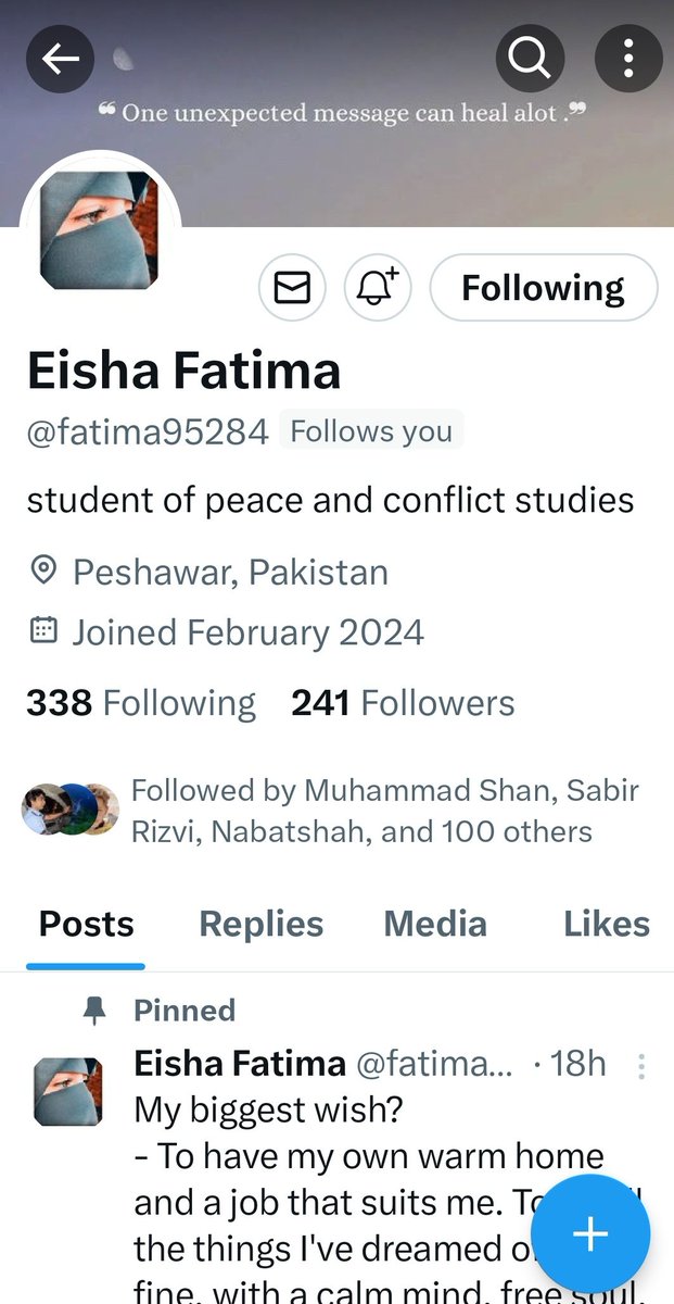 🚨🚨🚨🚨🚨🚨🚨🚨🚨 انصافین ایک بہت ہی ایکٹو بہن کی سپیشل پروموشن ہے ۔۔👇 @fatima95284 فالو کرئں سب اور فالوورز بیک لیں فالو کرکے کمنٹ میں ڈن لکھنے والے کو اور ریٹویٹ کرنے والے کو شام کی بڑی پرموشن میں شامل کیا جائے گا۔