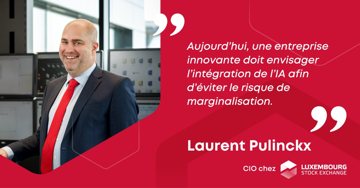 Our CIO @PulinckxLaurent recently sat down with @ITnation to discuss all things artificial intelligence (AI)! Read the interview 👇 itnation.lu/news/tech-visi…