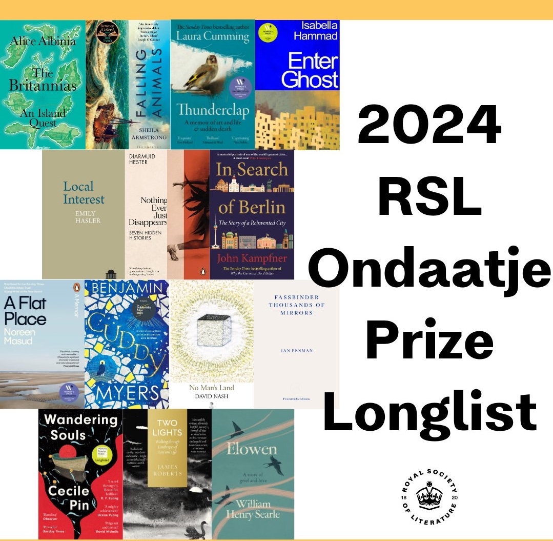 We are thrilled that @nightriverwood has been long listed for the @RSLiterature 2024 Ondaatje Prize for the remarkable Two Lights!