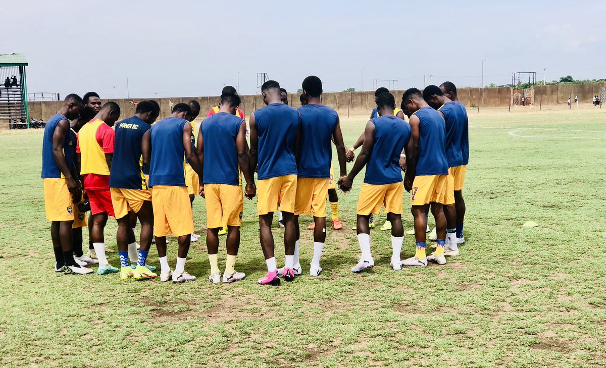 Training Update 

The lads will have a well deserved rest today and return to training tomorrow at our training ground ahead of our Wednesday’s match against Techiman Heroes SC!!
#lionsofthenorth #wecan #powersc #powerheroes