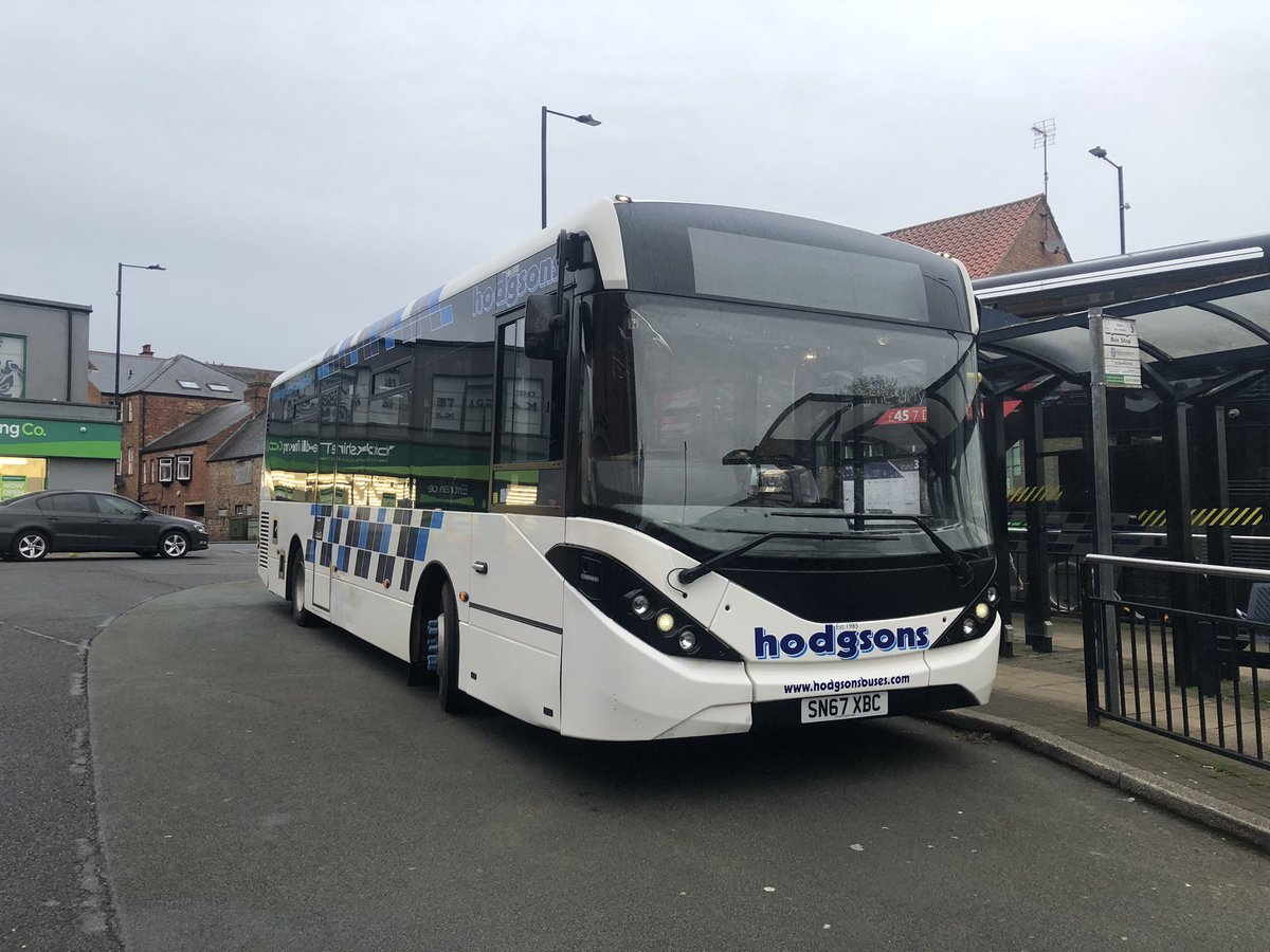 TeessideBusNerd's tweet photo. Well that’s the 70 &amp; X70 done and dusted, surprisingly, although there were a couple road closures thrown at us to test us on the first day of taking over from @Reliancebus  and surprisingly remembered the route round Rainton and got Thornton-le-Moor in one go too https://t.co/9oiuUl2i94