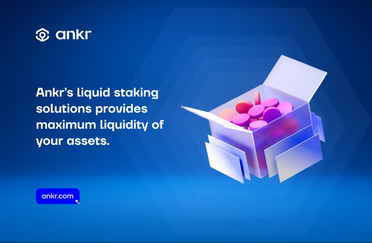 GabrielTommy4's tweet image. 💪 Unlock the full potential of your AVS project with Ankr&apos;s scalable and high-performance node infrastructure. Let&apos;s build the future of blockchain together. #ANKR #NodeInfrastructure #AVS