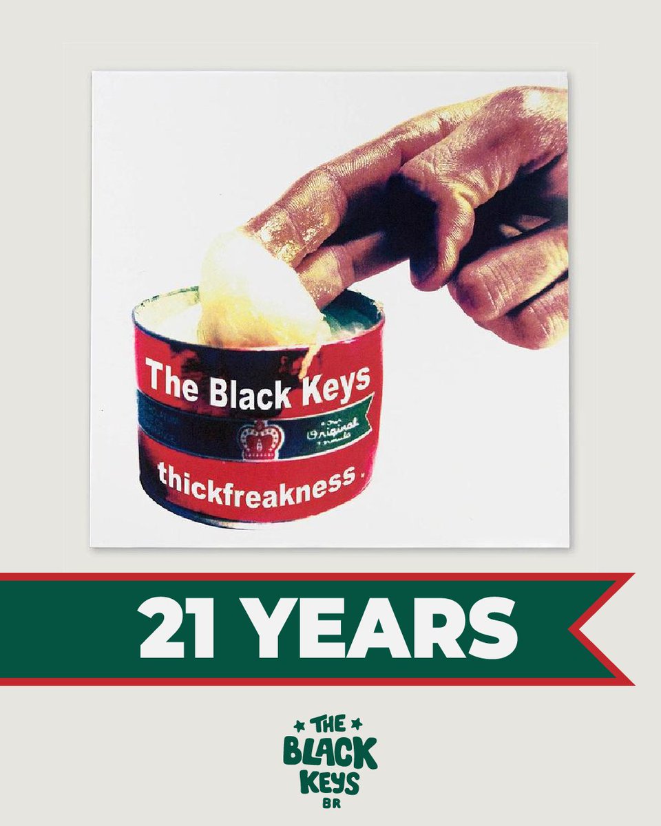 @theblackkeys Thickfreakness 21 Years #theblackkeys #thickfreakness @FatPossum