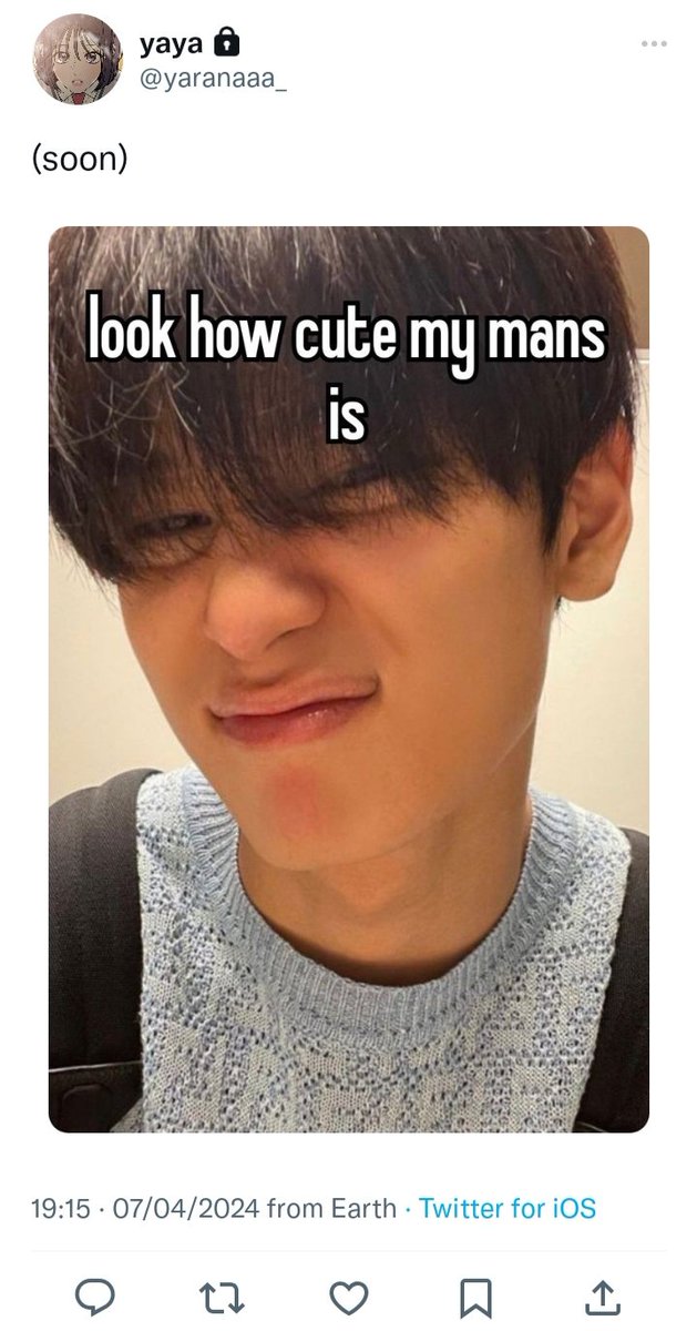 my man 

- juyeon few tweets au