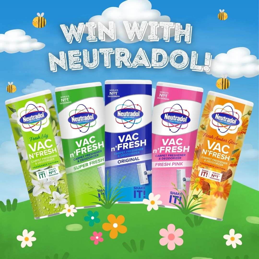 WIN A BUNDLE OF NEUTRADOL CARPET DEODORIZERS TO GET IN THE SWING OF SPRING CLEANING! Like and Share this post Follow @winningmomentuk & @Neutradolfresh fill out the form here: winningmomentsuk.com/giveaway/win-a… #giveaway #competition #springcleaning #winuk #freecompetitionsuk