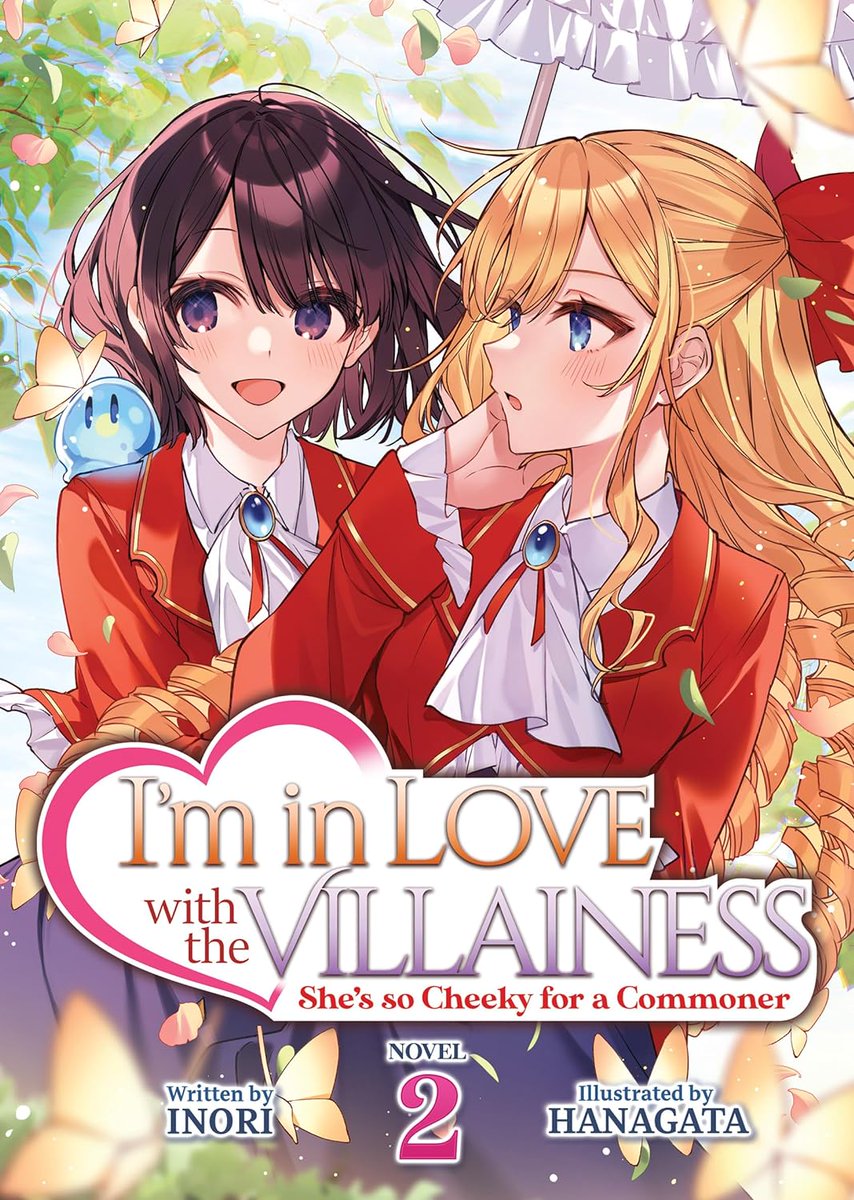 #NewRelease 📖 'I'm in Love with the Villainess: She's so Cheeky for a Commoner' Volume 2 from Seven Seas available to purchase in print and digitally. #Yuri #LightNovel #ad 🛒 amzn.to/3U6ibXa