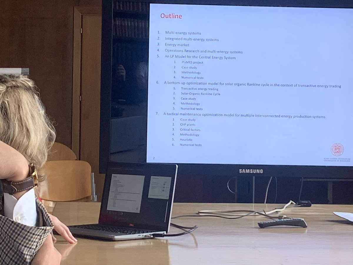 Or-dense phd defense session ! Now Silvia Anna Cordieri defends her thesis on optimization for multi
Energy systems …