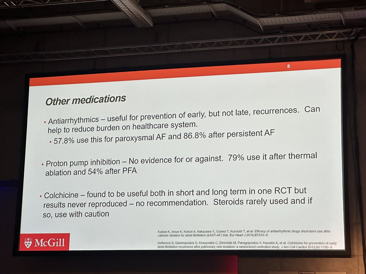 simovicst's tweet photo. @atulverma_md @atulverma_md also on AADs, post-ablation monitoring, early recurrence and trial endpoints
#EHRA2024 https://t.co/WSQMyqIWcu
