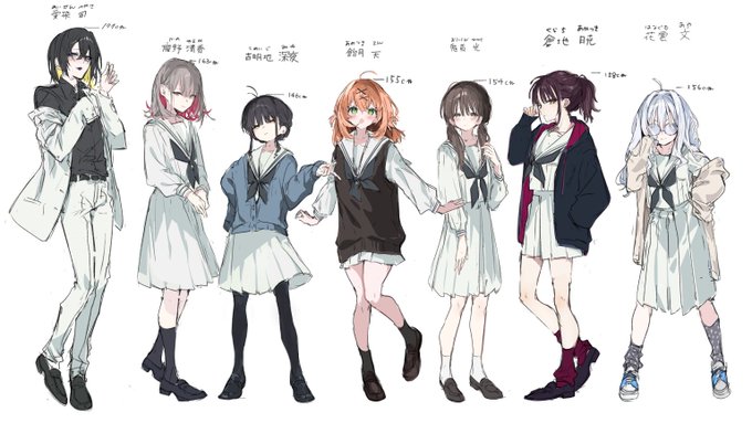 そのうち使うキャラデザ
しばらく寝かせる 