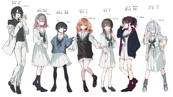 そのうち使うキャラデザしばらく寝かせる 