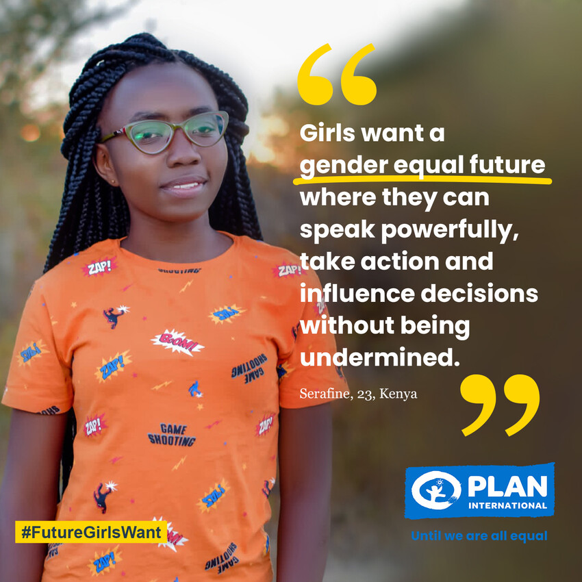 Serafine is passionate about challenging gender inequalities that girls and young women face every day. She is a member of @SheLeadsUN, a group of youth advocates who are supported by @PlanUNGeneva in international policy spaces. 👉🏿 bit.ly/3VQp4Nx