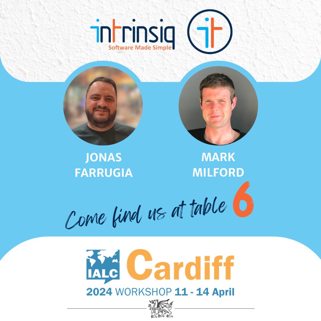 Counting down the days 🗓️ to the @ialc_languages  workshop in the vibrant city of Cardiff. Come find us at table 6 and find out how Intrinsiq Ltd is transforming language school management systems!
#schoolmanagementsystems #intled  #ialc2024 🌍📚🌟 #internationaleducation 🌍📚