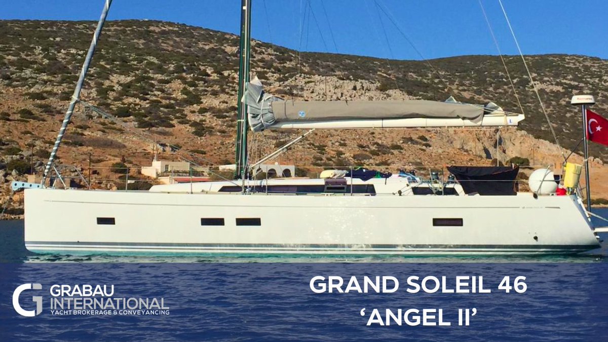 Check out the 2011 Grand Soleil 46 'ANGEL II' - For sale with Grabau International.

ow.ly/5htI50R0iah

#yachtbroker #yachtsales #luxuryyacht #yachtsforsale #cantieredelpardo #grandsoleil #grandsoleil46 #italianyacht #performanceyacht #bluewatercruiser #botinandpartners