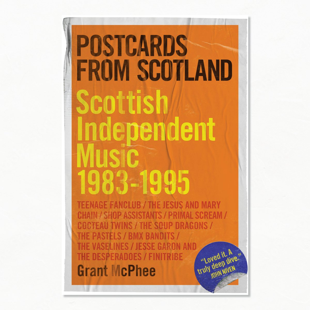 Postcards From Scotland: Scottish Independent Music 1983-1995 by @GrantMcPheeFilm!! Drawing from over 100 interviews with the key players of the time (Cocteau Twins, JAMC, Primal Scream & more). Out in June! Signed with an exclusive postcard from 👉@Monorail_Music & @RoughTrade