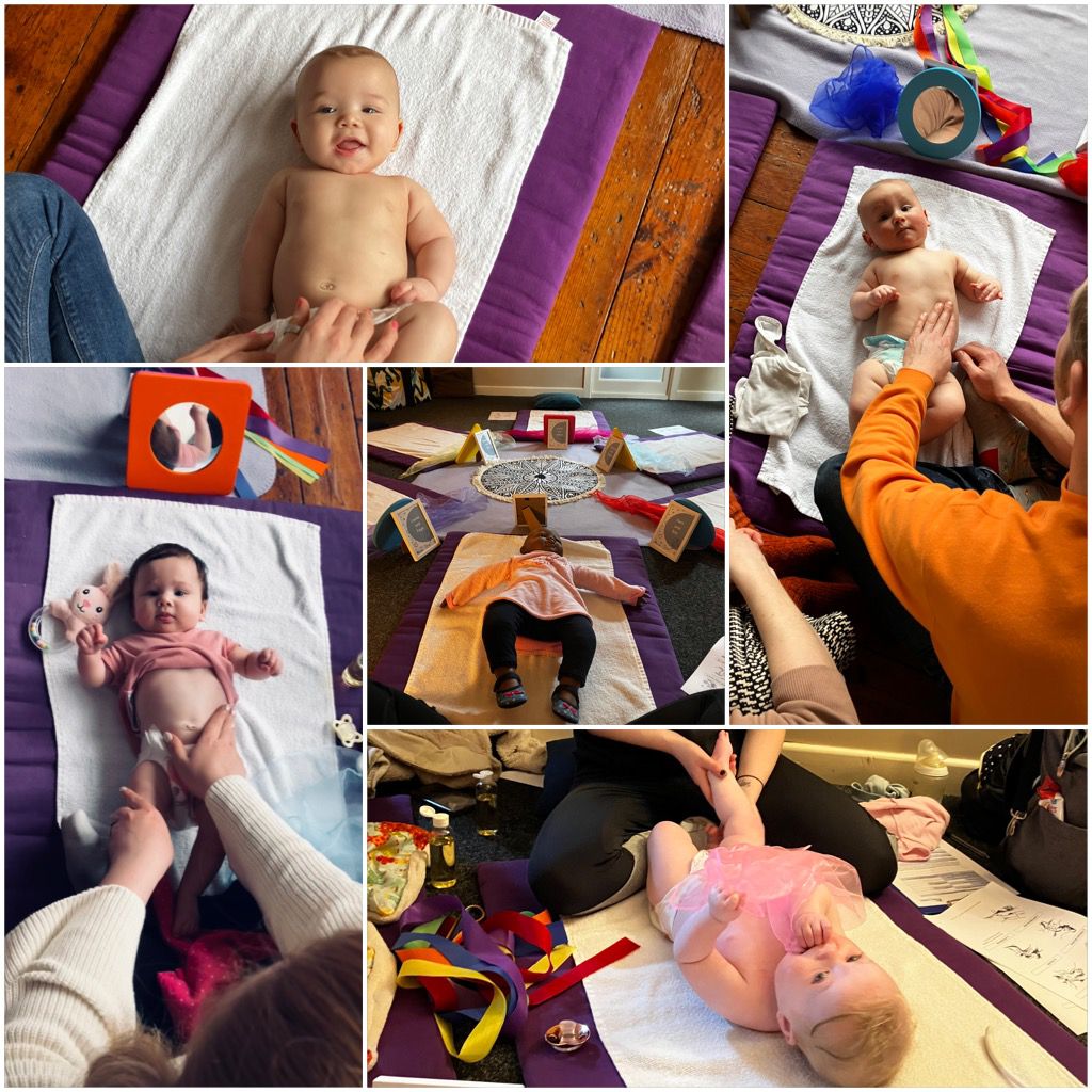 Look at these lovely little ones enjoying their massage 🥰 👍 We still have some places left on our next FREE 5 week baby massage course. Starting next week Thursday 18th April 10.30am @JamyangLeeds (LS11 9RQ)