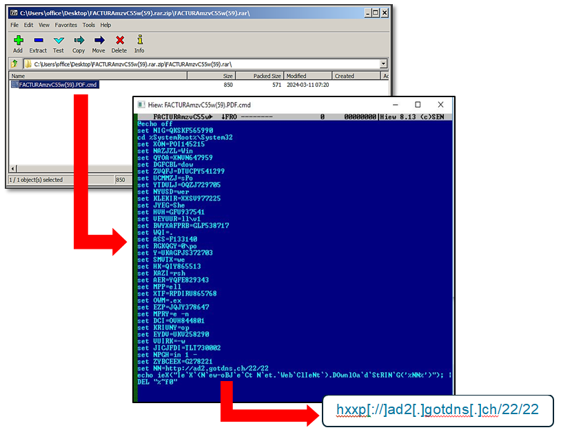 Trustwave's Karla Agregado observed a malspam campaign targeting the Latin American region. The malspam email contains a ZIP file attachment that, when extracted, reveals an HTML file that leads to a malicious file download posing as an invoice. trustwave.com/en-us/resource…