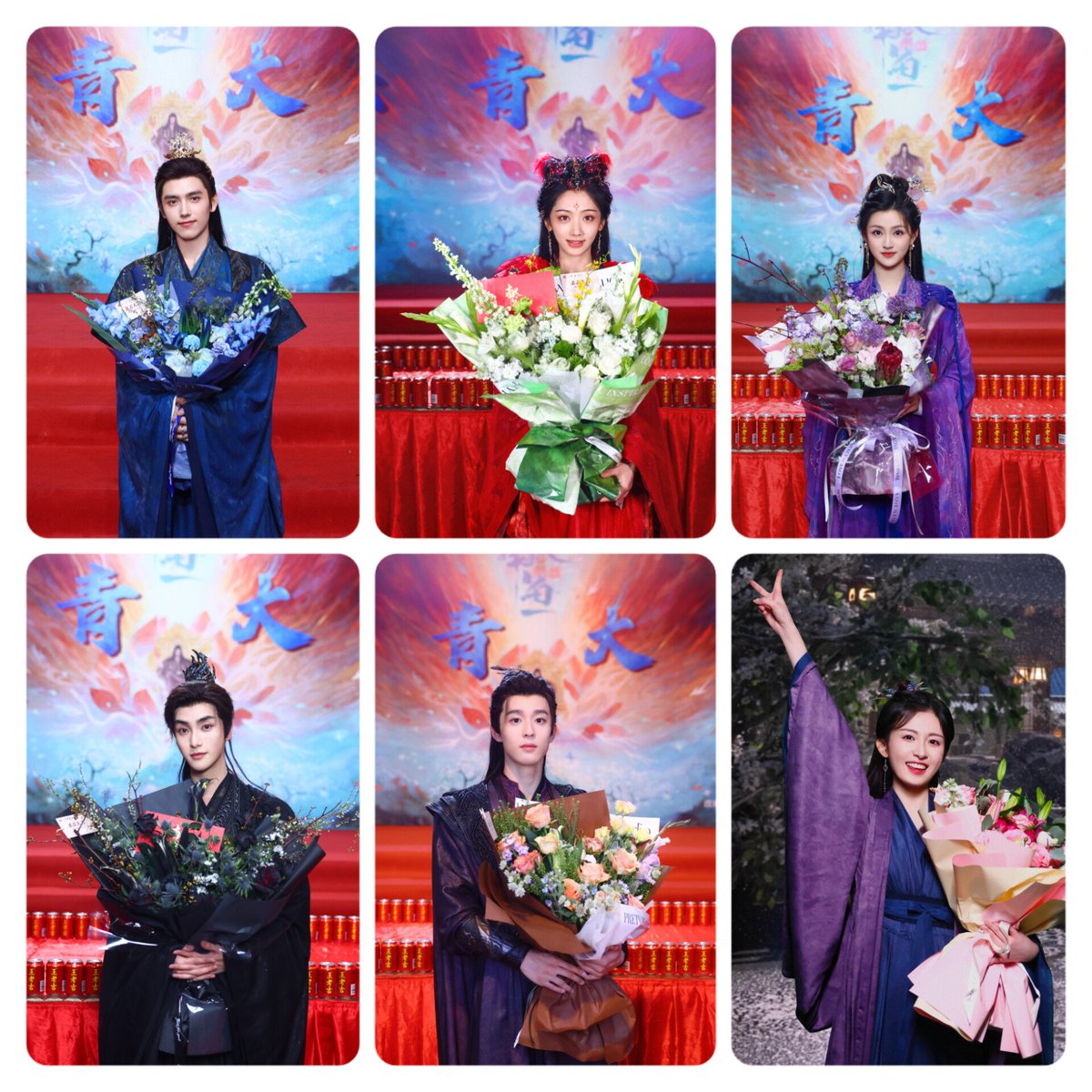 FKShi's tweet photo. TV Series #献鱼 / #XianYu reveal photo that wraps filming yesterday.
Cast :
#ChenFeiYu (#ArthurChen)
#WangYingLu
#WangYiTing
#GaoHan
#WuYuHeng (#ChristopherWu)
#WangYaJia (#IrisWang)
etc
More : https://t.co/kDRkVr9Vpy
~Weibo 08 Apr 2024~ https://t.co/gQ7HRXg9r9
