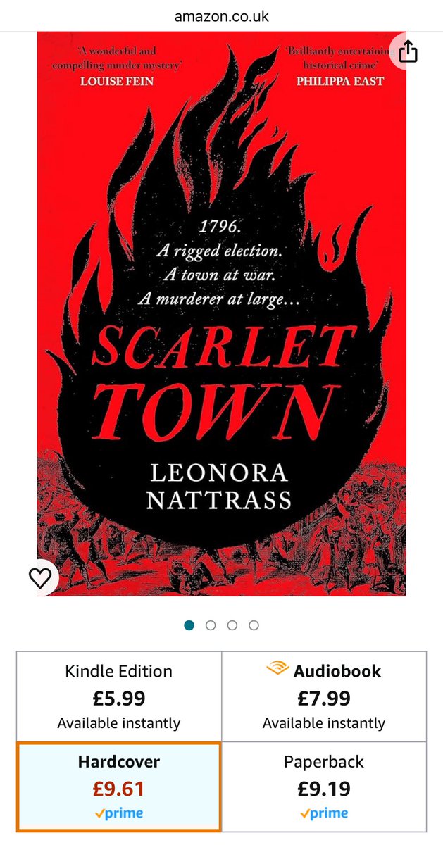 #ScarletTown is on offer today! Don't know how long it will last, but get it while it's hot! ⁦@ViperBooks⁩