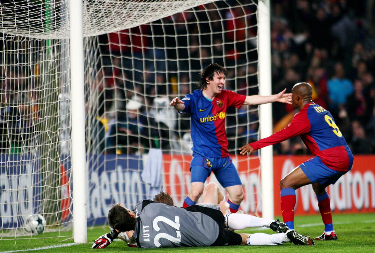 Barça 4-0 Bayern 

📅 8/4/2009

⚽️ Messi (x2), Eto'o y Henry