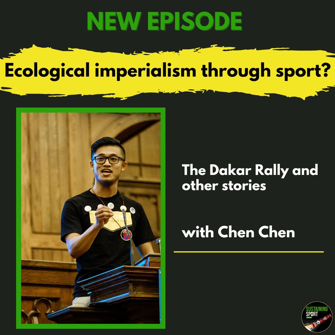 New episode with Chen Chen (@cchenDr). He is an Assistant Professor at the University of Connecticut and writes prolifically about how sport intersects with many troubling trends across the globe including environmental decline and increasing inequality of wealth and power.