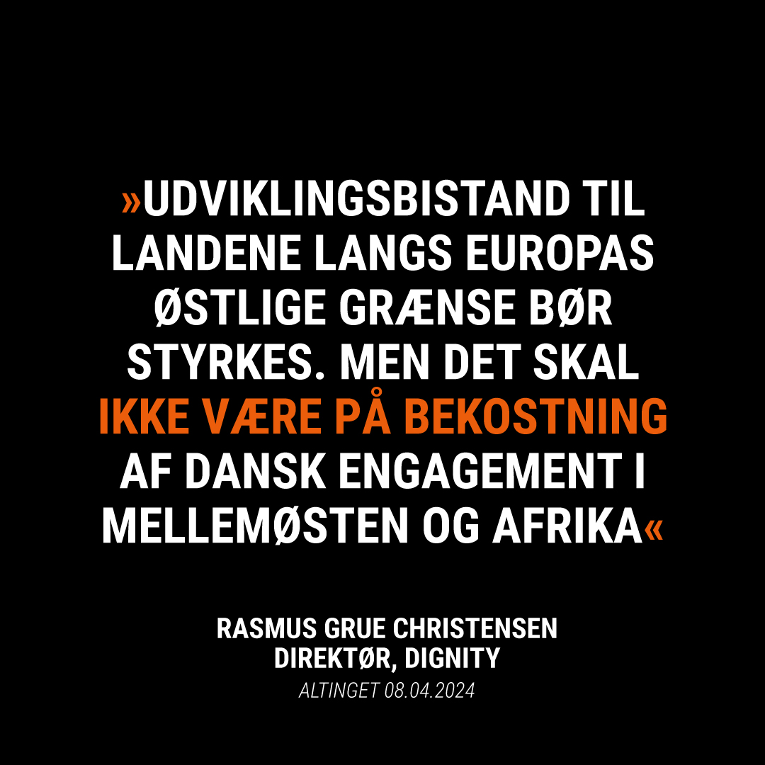 Hvilken rolle skal udviklingsbistanden spille langs Europas østlige grænser? Det har @Altingetdk spurgt @RasmusGrue om. ⤵️Læs, hvorfor vi mener, at #dkaid har en afgørende rolle at spille, når det kommer til kampen mellem demokrati og autokrati: altinget.dk/udvikling/arti… #dkpol