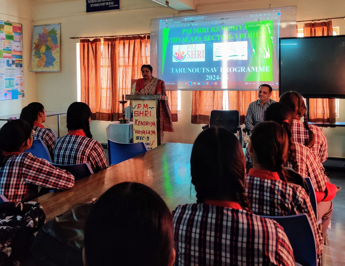 3_rohini's tweet photo. Inauguration of Tarunotsav 2024-25 at PM SHRI KV Sec 3 Rohini .
@EduMinOfIndia 
@KVS_HQ 
@kvs_ro https://t.co/bi6VmIw60y