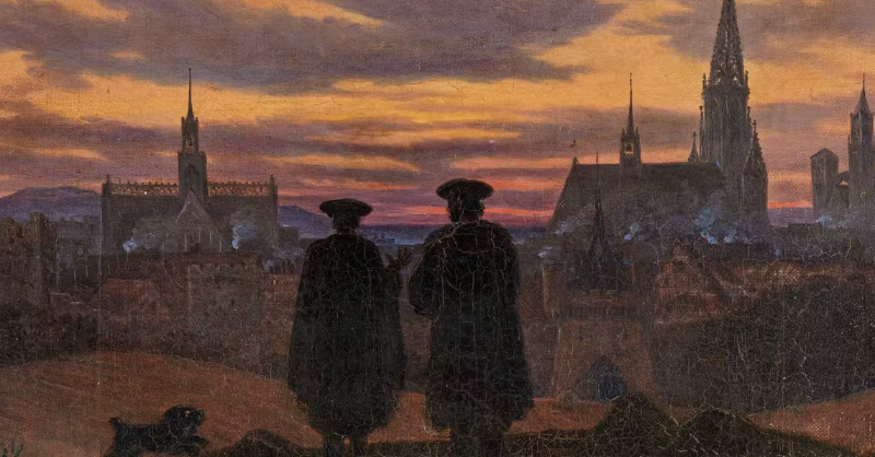 Barnebysuk's tweet photo. After disappearing from the scene for 187 years, a painting by the German painter and physician Carl Gustav Carus has been auctioned in Dresden for a record amount.
