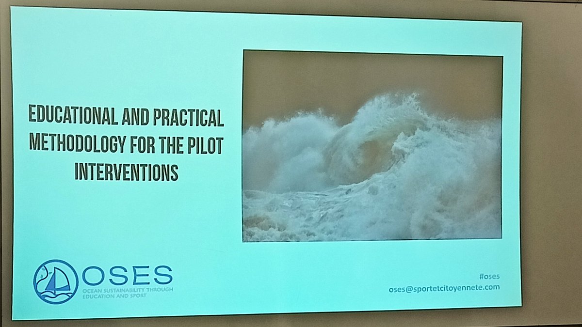🌊This morning, the OSES project partners - #Ocean Sustainability through #Education and #Sport - met in Barcelona to discuss the development of educational tools for water sports actors as part of the project, led by Sport and Citizenship.

🗓️Stay tuned for the workshop this