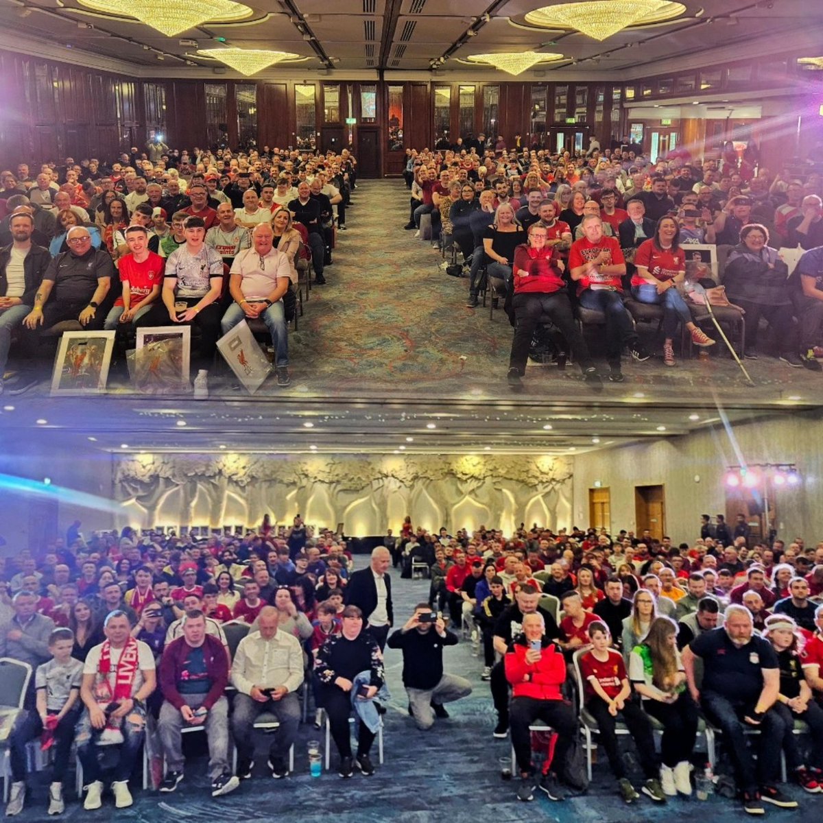 Amazing weekend in Dublin & Belfast with these 2 legends, to share some stories about 2005 and the current LFC season. Thanks to the 1000 souls that came to join us. YNWA