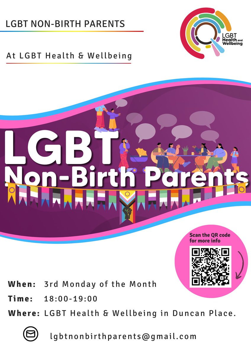 Our friends at @LGBTHealthy are hosting this great event next week for LGBT parents. Full details below and anyone is welcome to attend! facebook.com/events/1092748…