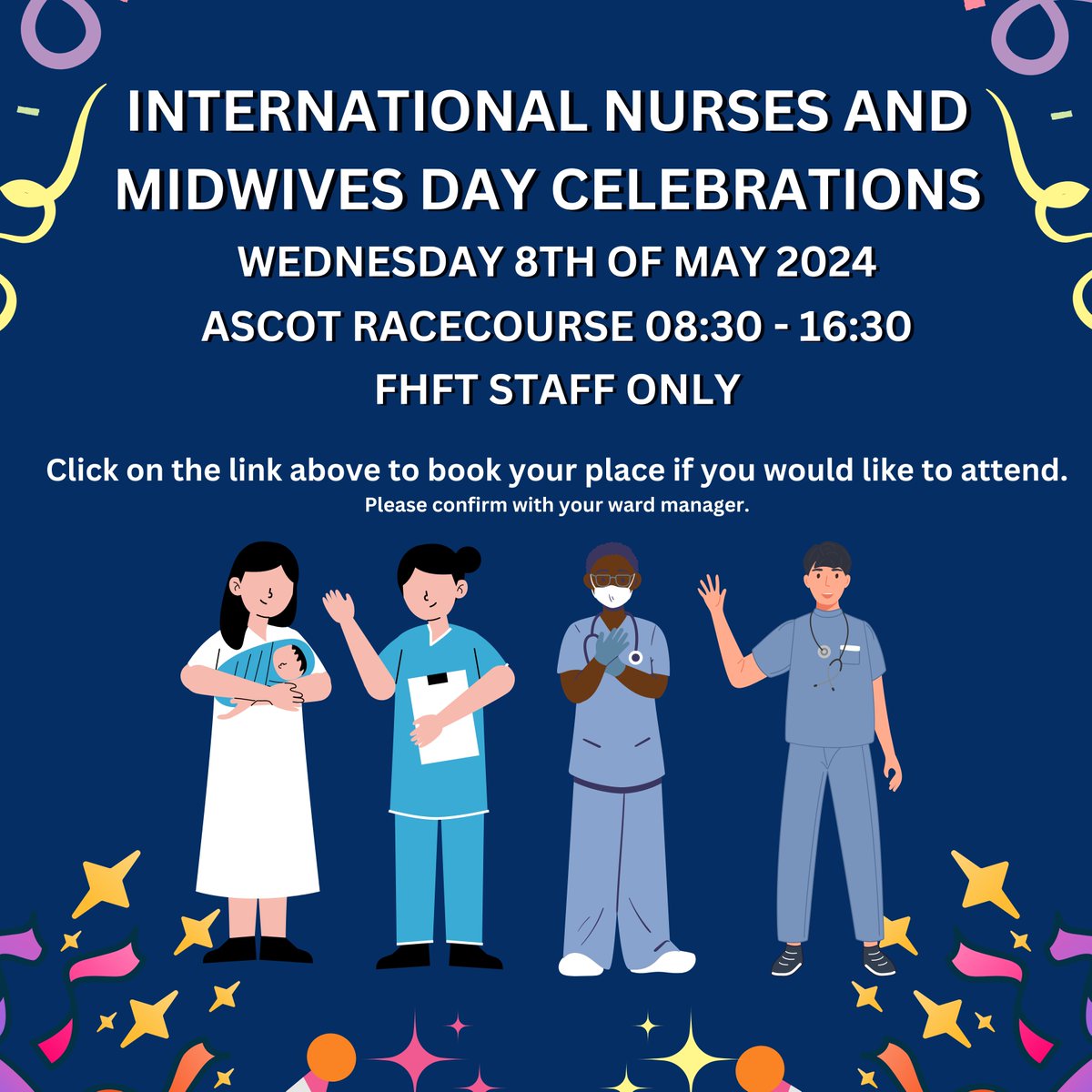 🎉 Let's celebrate the incredible contributions of nurses and midwives worldwide! 🌍 Join us as we honour their dedication, compassion, and expertise on International Nurses Day & International Midwives Day ⭐️ 🗓️ Mark your calendars for 8th of May, 2024 and let's come together…