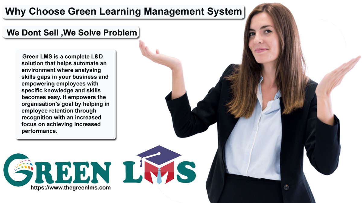 Why Choose a Green Learning Management System?. thegreenlms.com #LMS
#LearninganddevelopmentSolutions
#TalentDevelopmentSolution
#TalentDevelopmentSoftware
#LMSsolutionforCorporates
#BestLMSforCorporation
#CorporateforLMS
#CorporateLMS
#bestEnterpriseLMS
#LMSforCorporate