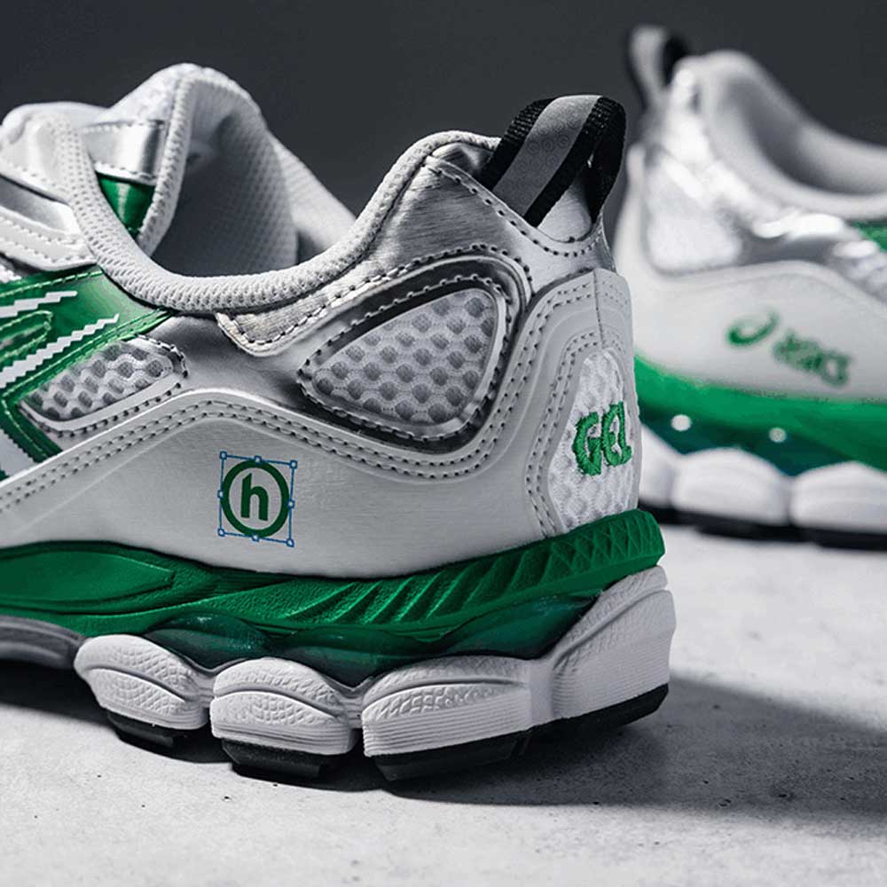 【国内4月12日発売予定】HIDDEN NY × ASICS GEL-NYC WHITE/GREEN(1201B001-100) ⇒sneakerwars.jp/items/view/207… #sneakerwars #スニーカー #アシックス