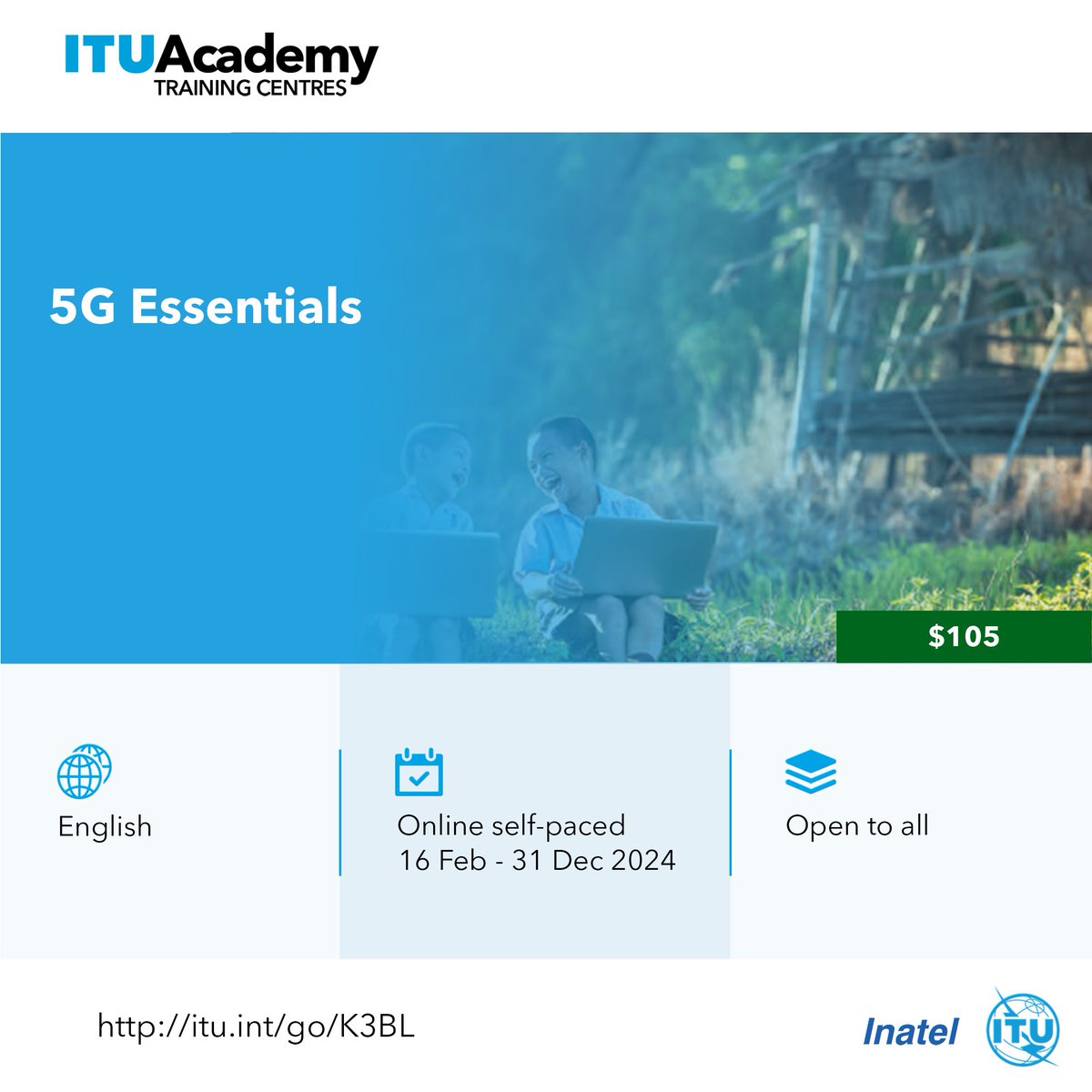 🎓#ITUacademy presents: Discover enabling technologies, 5G applications, network architecture, and more to understand how #5G can bridge the digital divide, improve healthcare, education & agriculture, and enhance overall economic growth. itu.int/go/K3BL