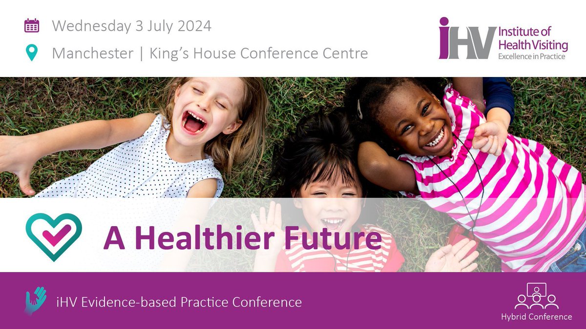 We have an amazing line-up of speakers coming together at our #iHVEBP2024 Conference to share excellence in #HealthVisiting practice, innovation & the latest research to address health inequalities. Book your place here: buff.ly/48vbTV2