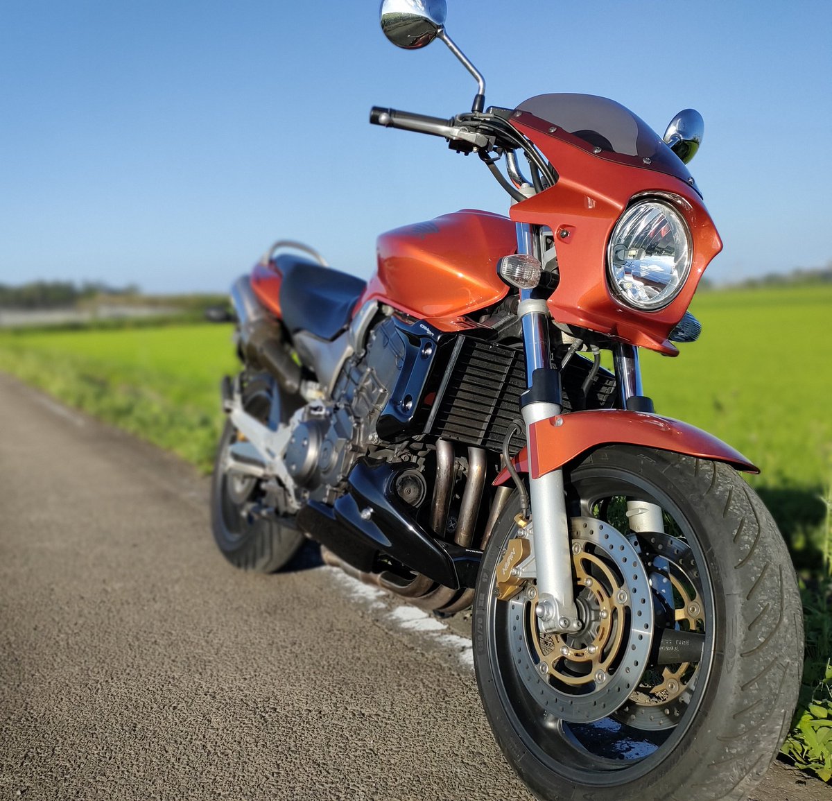 SC48_HORNET's tweet photo. #4月8日はSC48の日
#HORNET900
#ホーネット900
#CB900F
ホーネットは最高だぞ🐝 https://t.co/KdU33diyFc