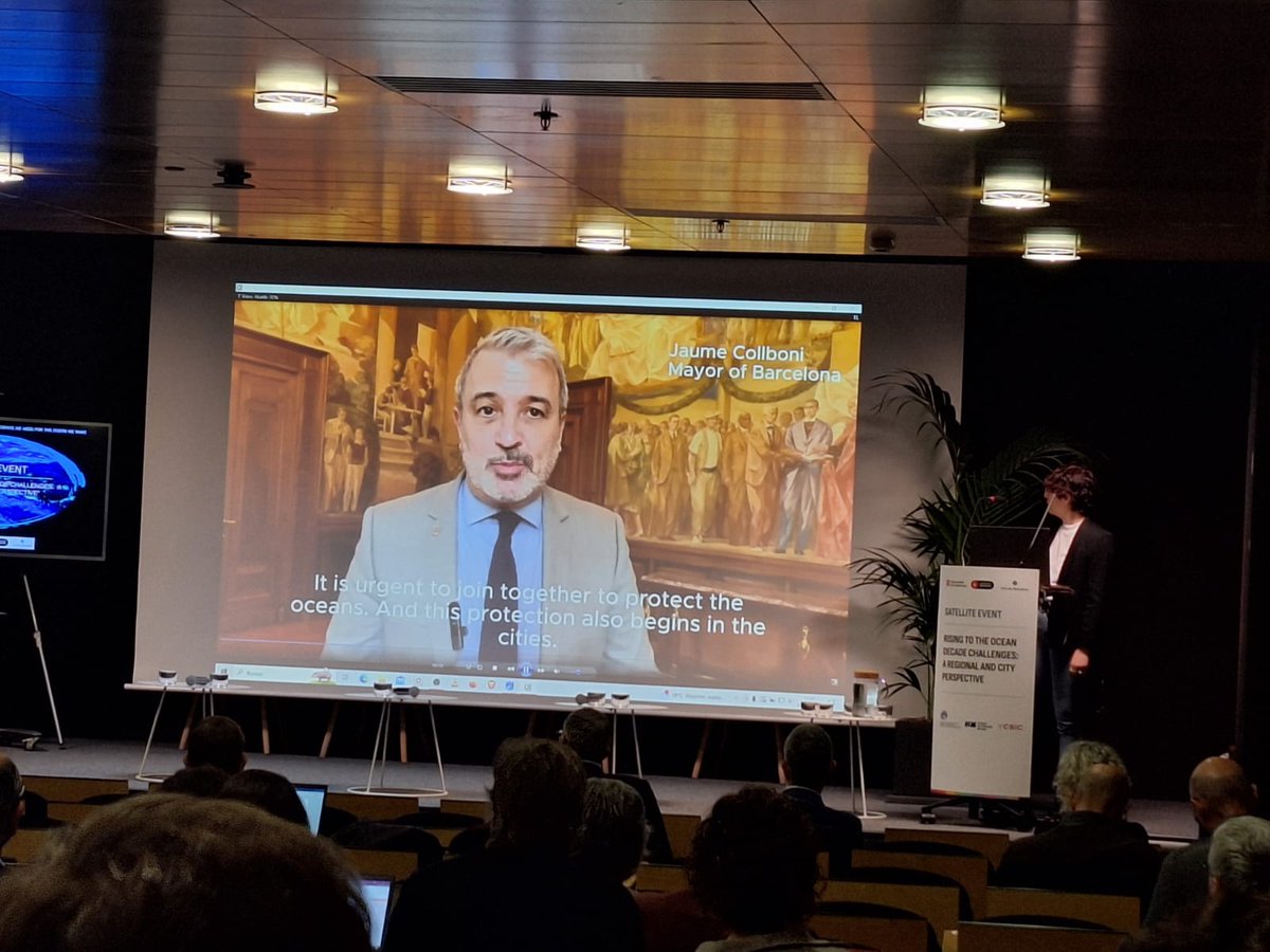Time to share @ANERISproject experience in Italy & Turkey about urbane marine restoration. We're thrilled to have the Barcelona Mayor @jaumecollboni onboard, underscoring the significance of ocean preservation🚀🌊 #OceanDecade