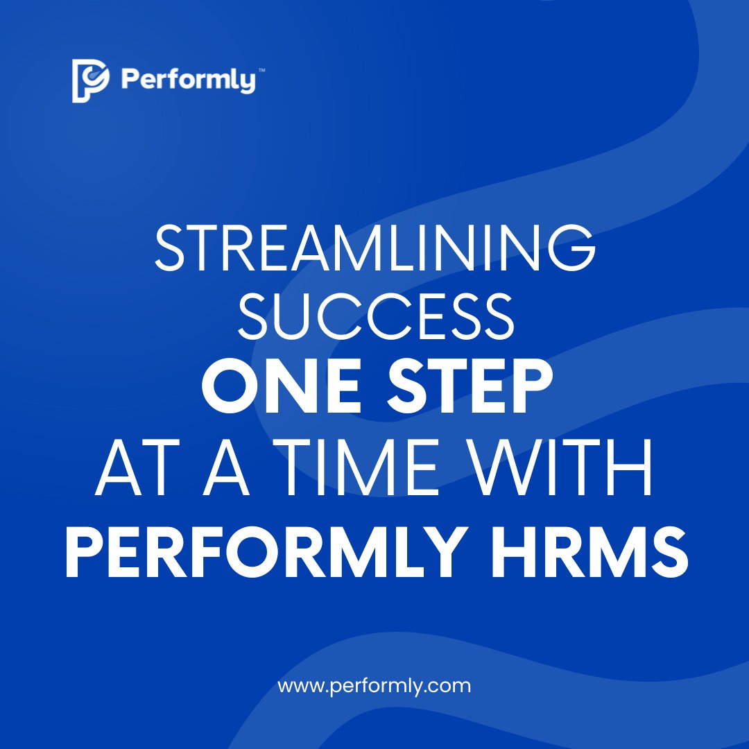 PerformlyHRMS's tweet photo. "Streamlining success, one step at a time with Performly HRMS—where talent meets technology."
Free Demo : https://t.co/LALouEXkJq
Performly.. Empower your employees to work smarter!
#Performly #performlyhrms #hrms #hrmssoftware #hrmsoftware #hrmanagement #hrmanagementsoftware #hr https://t.co/e64rl4SeZa