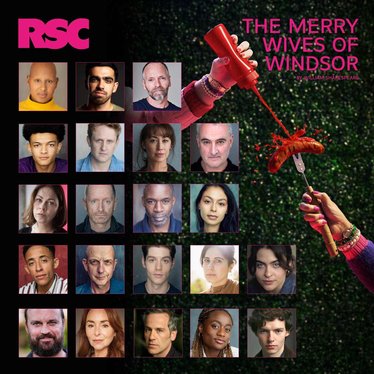 🎭NEWS🎭 - Full casting announced for @TheRSC production of The Merry Wives of Windsor with @samanthaspiro and Siubhan Harrison playing the ‘Merry Wives’ 
📆 5 June - 7 September 2024
🎟️ rsc.org.uk/the-merry-wive…