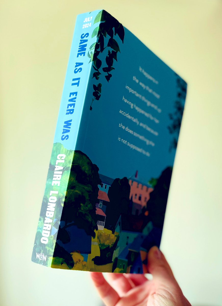 Thank you ever so much to @FrancescaPear and @wnbooks for my beautiful surprise copy of #SameAsItEverWas by @ClaireLombardo I am absolutely thrilled to have a copy as I really loved #TheMostFunWeEverHad It’s out in July, but we all know I won’t be waiting til then to read it!