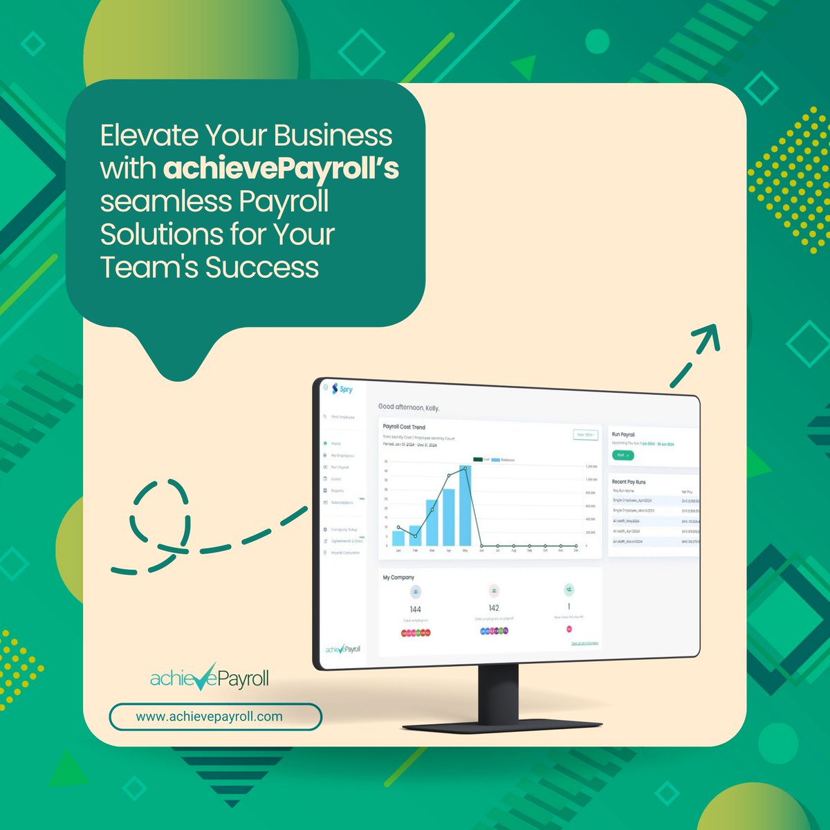 Transform your business with achievePayroll, the ultimate solution for streamlined payroll management.