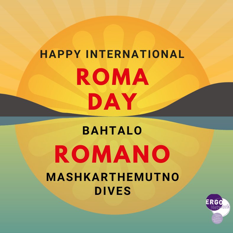 Bahtalo Romano mashkarthemutno dives! // Happy #InternationalRomaDay! Today, when our voices are heard a little louder than usual, let us reaffirm our commitment to combatting #antigypsyism and advancing the rights of Roma, Sinti, and Travellers.