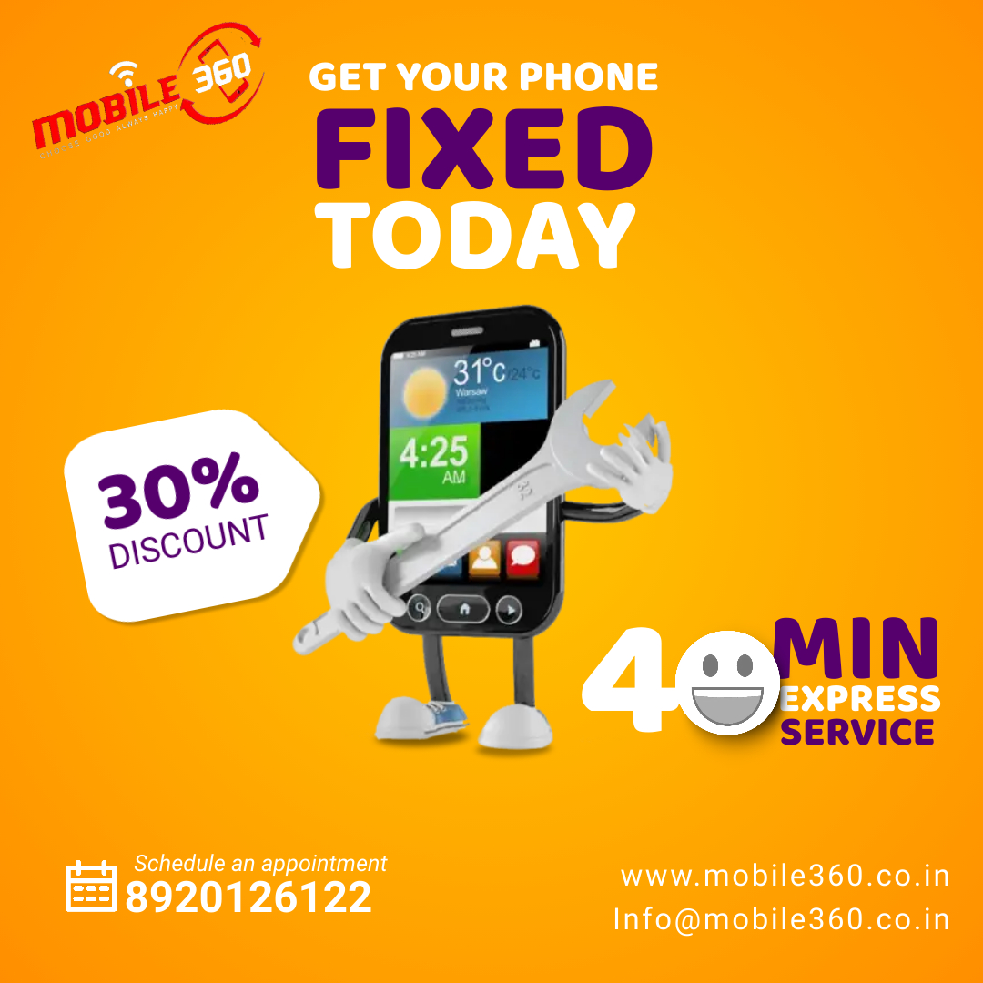 mobile360360's tweet image. 🎉 Don't Miss Out! Enjoy a Spectacular 30% Discount on All Repairs at Mobile360! 📱💥
Hurry, offer ends soon! 🕒 Don't delay, get your device fixed today with Mobile360! 🛠️ #Mobile360 #RepairDiscount #SaveBig