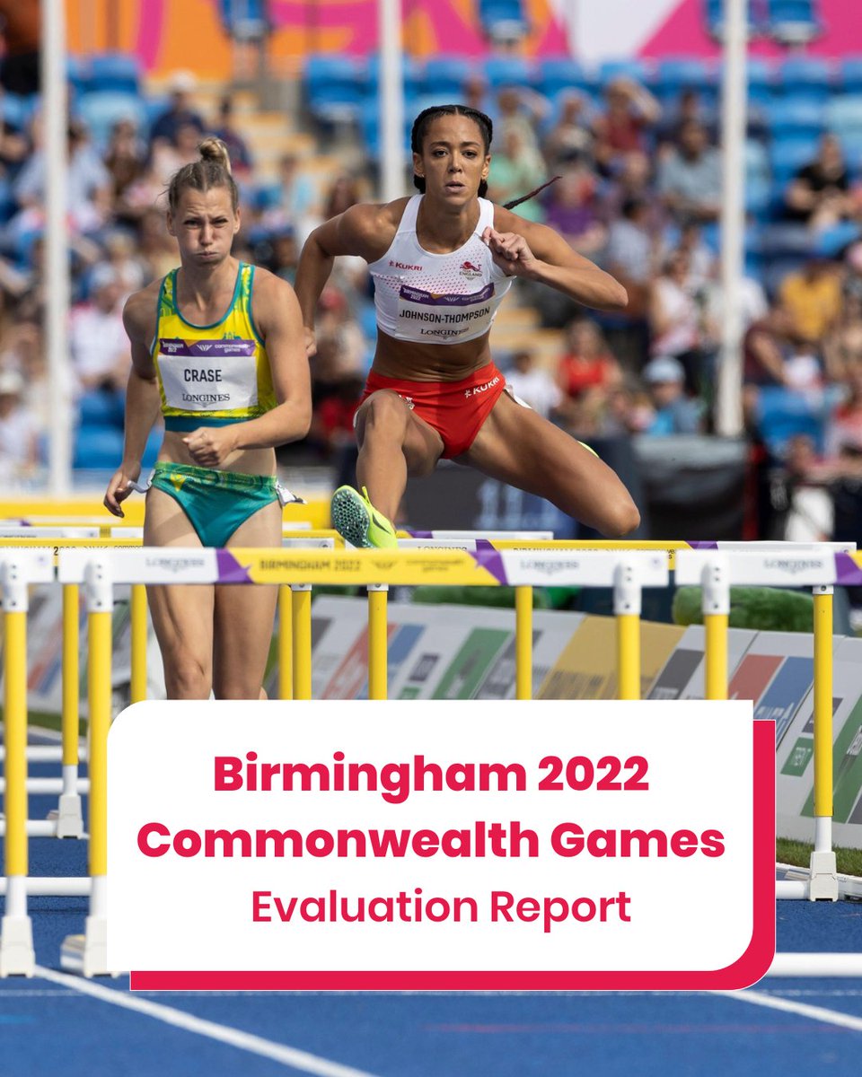 Sport_England's tweet photo. "The evaluation report for the 2022 Birmingham Commonwealth Games is very heartening. It illustrates – done right – the legacy of major events can be positive for improving access to sport and physical activity." - @tphollingsworth 🗣️

The positive impact of hosting major sporting events has been outlined in a new report which shows how it supported business growth and inspired young people through sport participation programmes and youth projects.

Read more: https://t.co/RrGJkjdVIO