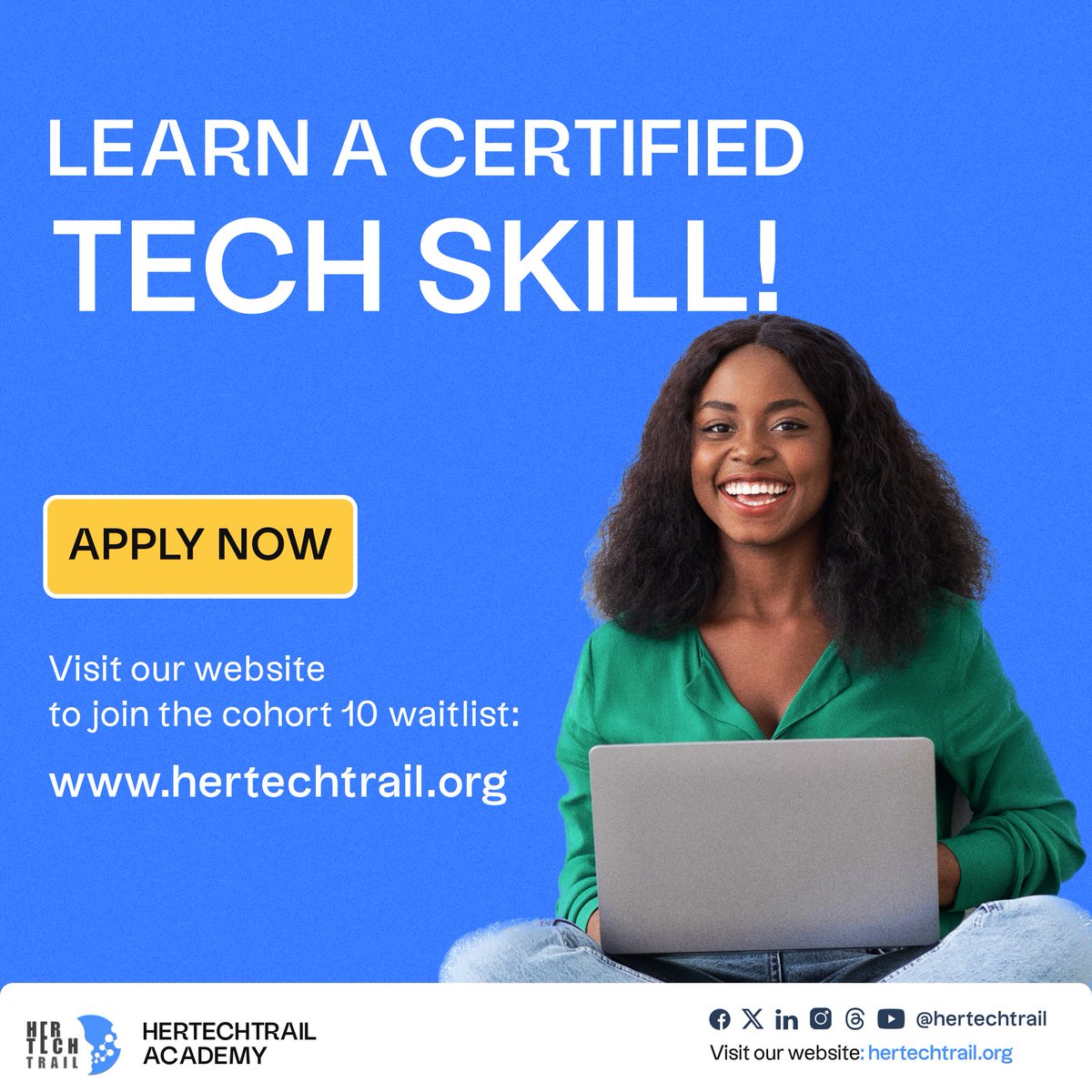 Finally 💃 We’re excited to announce that the waitlist for cohort 10 is now out 🚀🚀🚀🚀 If learning a Digital and Tech Skill is one of your goals in 2024, then you’re about to achieve it. You can now join the official waitlist for Cohort 10 bit.ly/cohort10waitli…