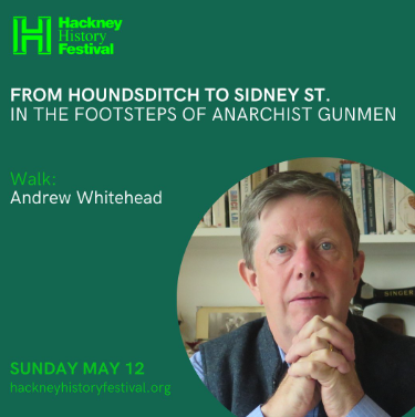 A walk in the footsteps of Latvian anarchist desperadoes involved in the sensational Siege of Sidney Street, a six-hour shoot-out in Stepney, 1911. Book your tickets via the link in bio! #hackney #talk #walk #history #london #eastlondon