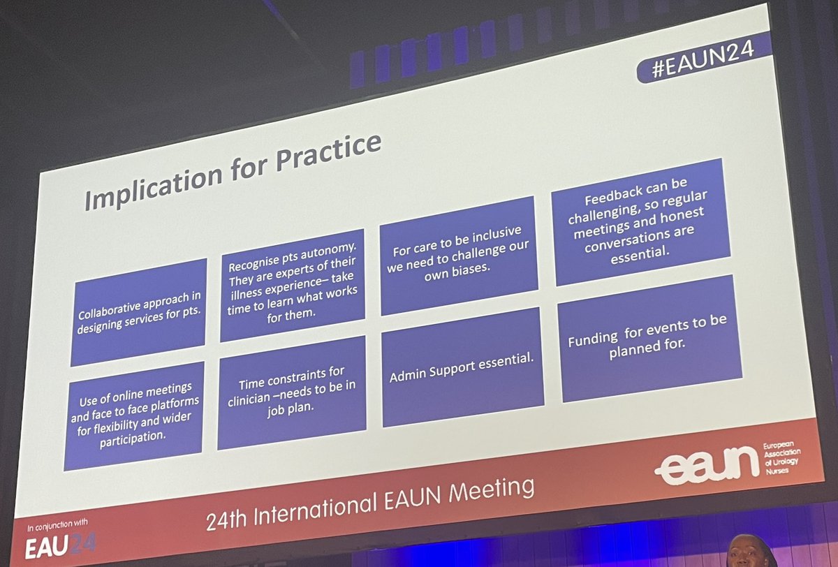 Grace Zisengwe on Improving Support for Black Men with #ProstateCancer 🇬🇧 | #EAUN24 #telehealth #brother2brother | @ANZUNS_Urology @royalmarsdenNHS @louisafleure