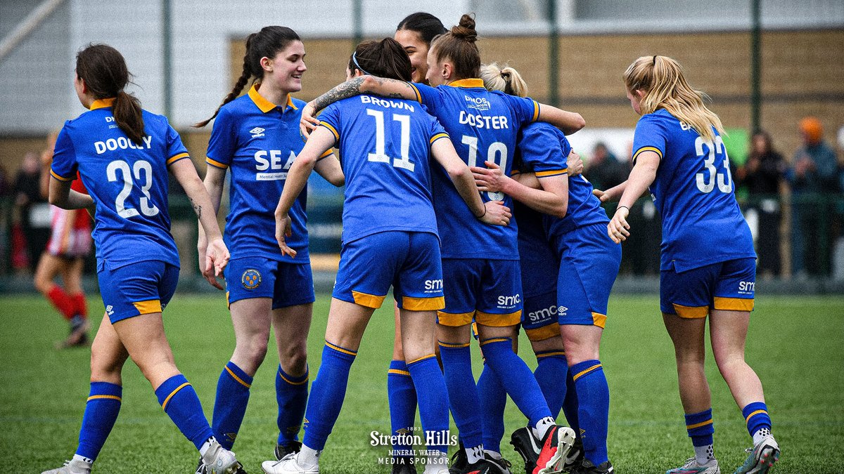 🏆 A @shrewswomen semi-final story... 🫤 Two goals down from the first leg ❌ Second leg postponed 🏟️ Second leg venue changed last minute 🔥 Score three goals in the last 15 minutes 🔥 SCENES 🤩 🔷🔶 #Salop